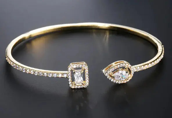 Bracelet with Micro Inlaid AAA Zircon