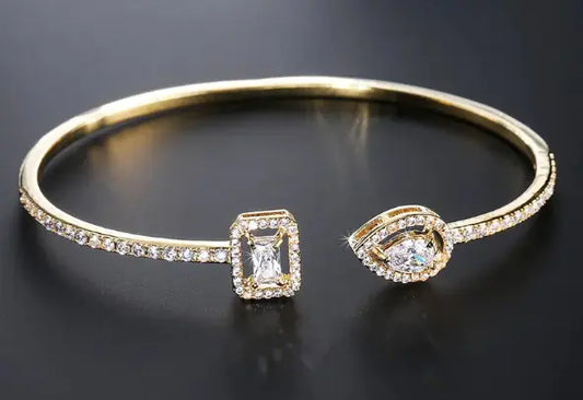 Bracelet with Micro Inlaid AAA Zircon