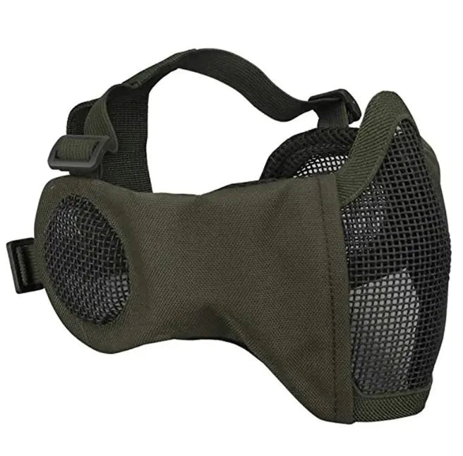 Breathable steel wire tactical mask