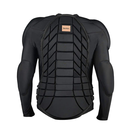BenKen Mens Womens Professional Anti-Collision Sports Shirts Motorcycle Protective Jacket Full Body Armor Protector Back Protector for Skateboarding Skating Snowboarding Cycling