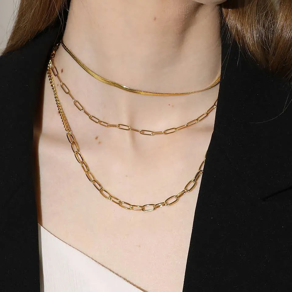 Single Layer Chain Necklace