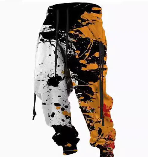 Vintage Track Pants with Exclusive Digital Print (One Piece)