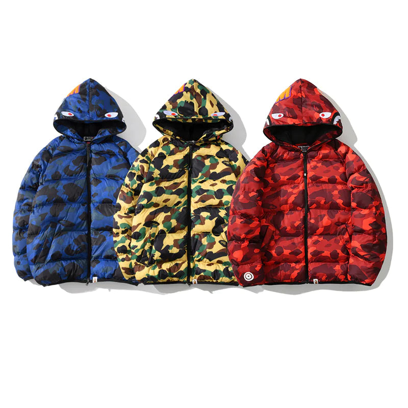 Camouflage Padded Coat