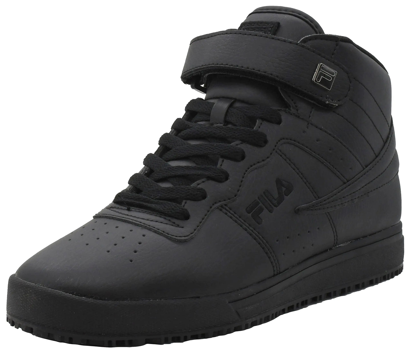FILA Mens Work Food Service Shoe Black/Black/Black 12