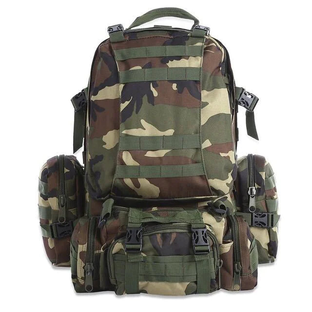 50L Tactical Waterproof Outdoor Backpack