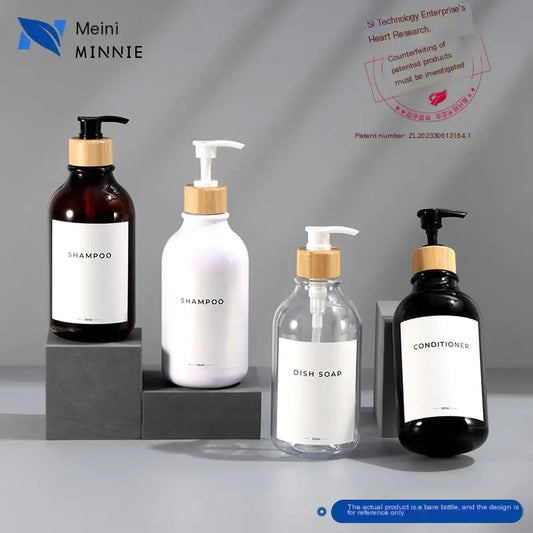 Premium Bathroom Dispenser Set of 3 - 500ml (Single)