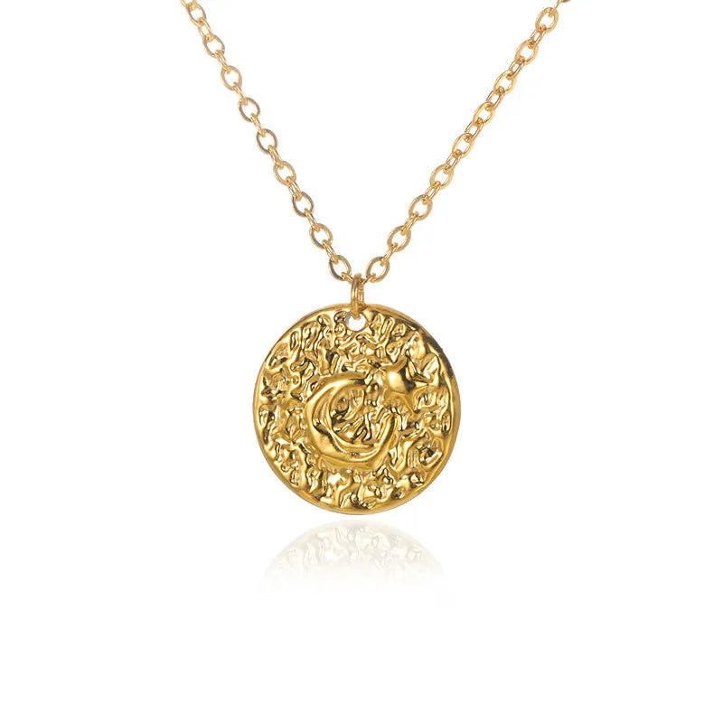 Clavicle Chain Simple Pendant Necklace