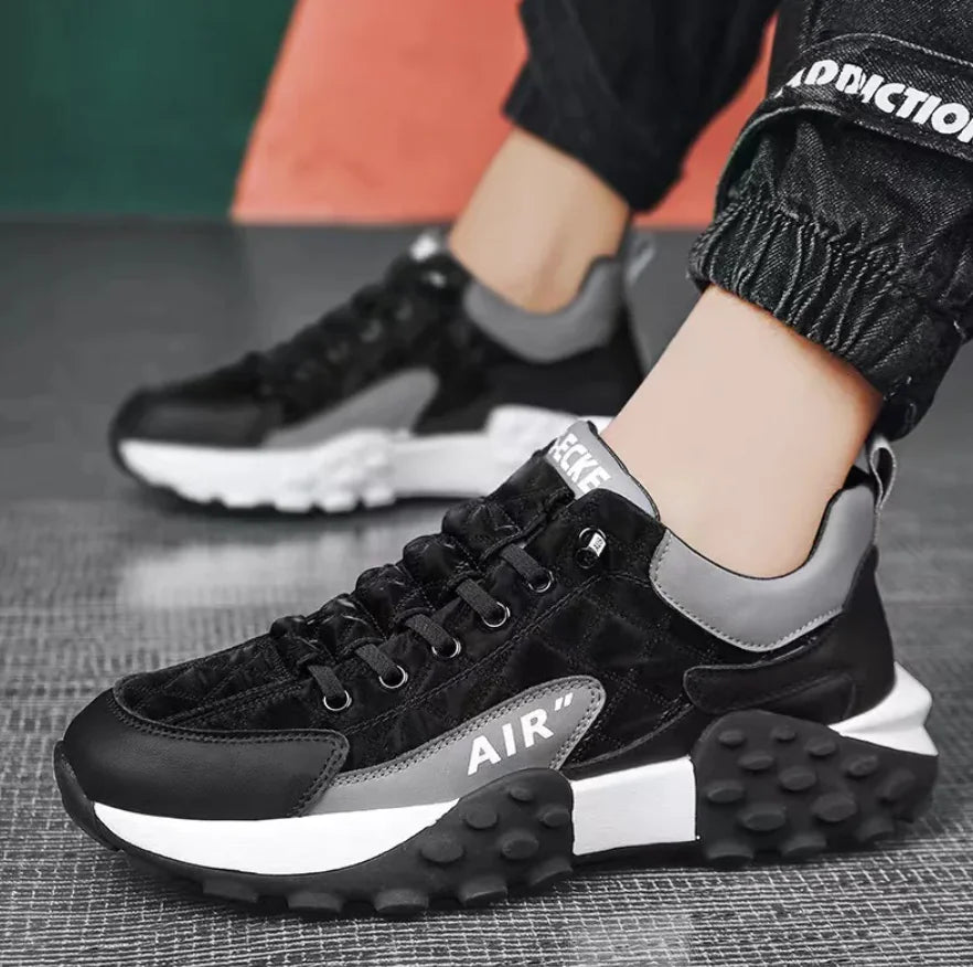 Men's Versatile Thick-Soled Running Shoes