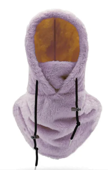 Cold Protection Thickening Scarf Hat