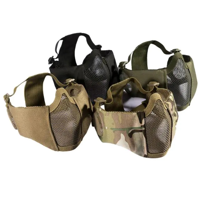 Breathable steel wire tactical mask