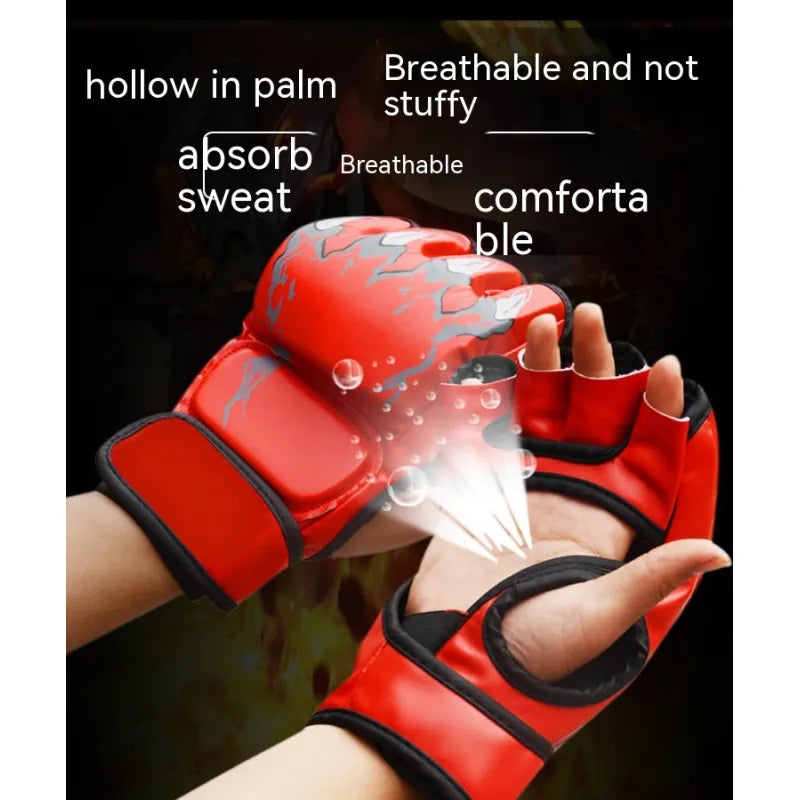 Half-Finger Training & Boxing Gloves