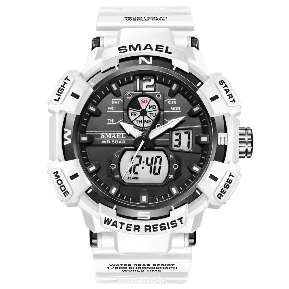 Luminous Men's Outdoor Chronograph Alarm Clock Watch