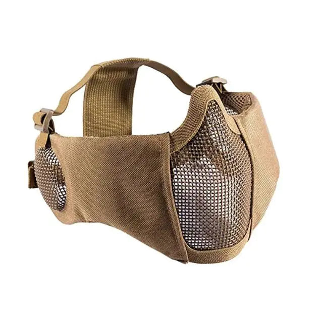 Breathable steel wire tactical mask