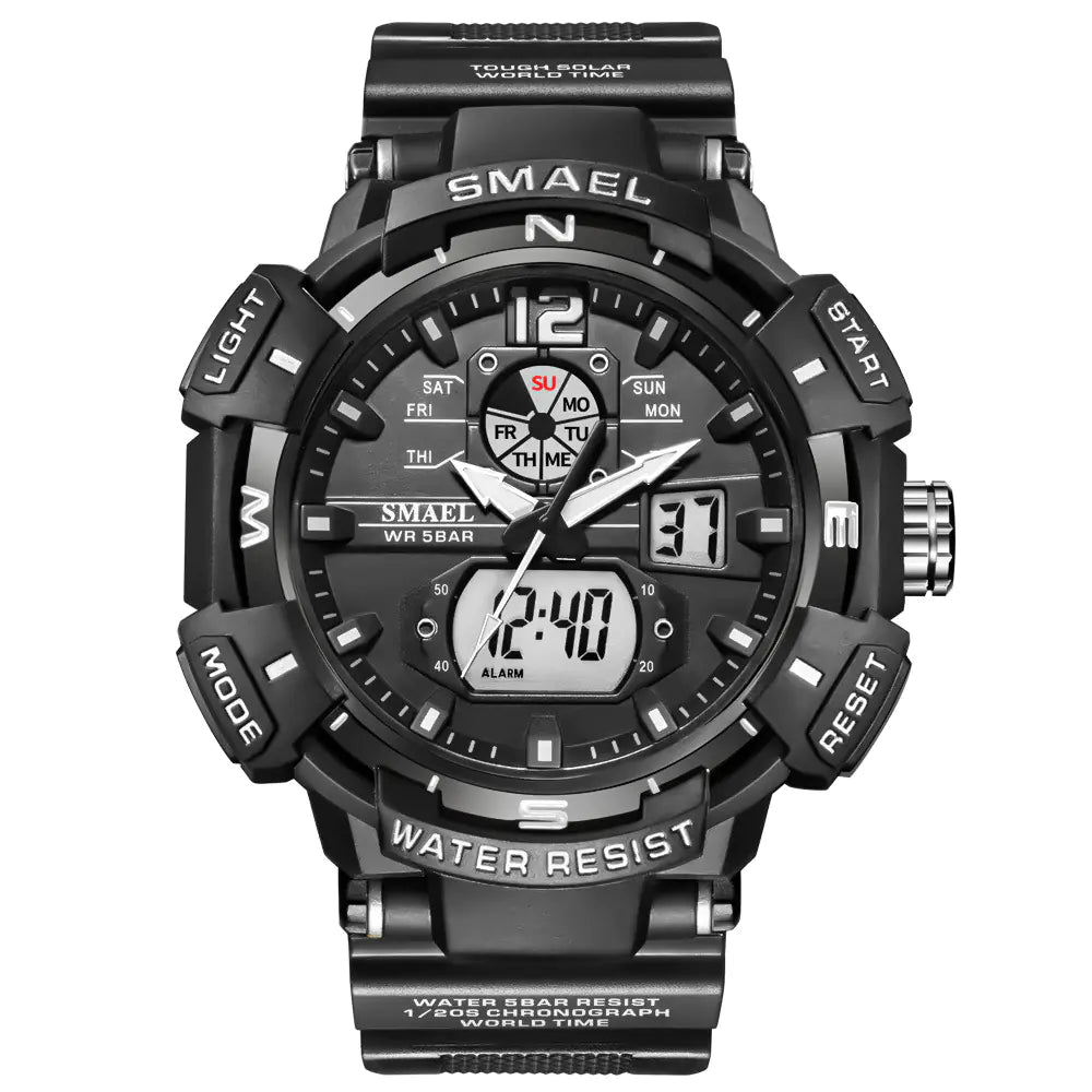 Luminous Men's Outdoor Chronograph Alarm Clock Watch