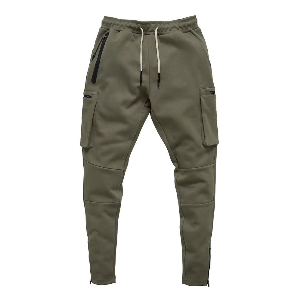 Men's Casual Fitness Zipper Sports Trousers New Style
