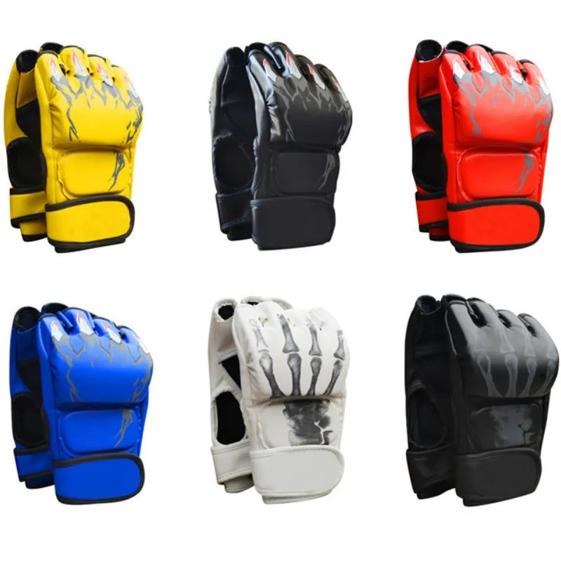 Half-Finger Training & Boxing Gloves